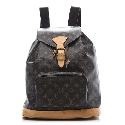 Louis Vuitton Monogram Montsouris GM Backpack 1 of 10