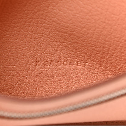 Hermes Ostrich Bearn Gusset Wallet Terre Cuite 7 of 7