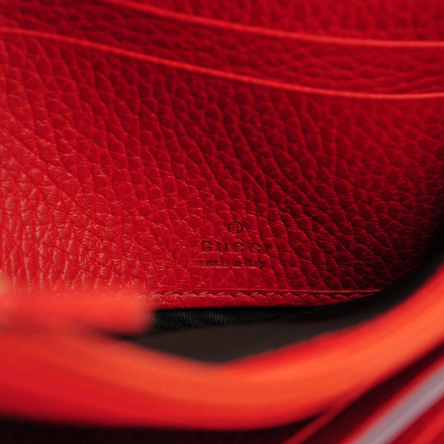 Dollar Calfskin Swing Continental Wallet Oxidation
