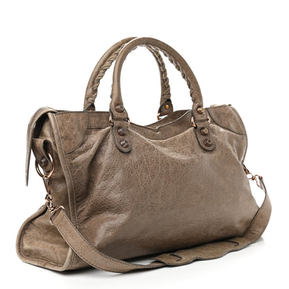 Balenciaga Agneau Giant 12 Rose Gold Hardware City Gris Poivre 3 of 12