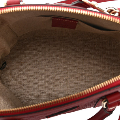 Gucci Soft Microguccissima Mini Dome Bag Rosso 5 of 11