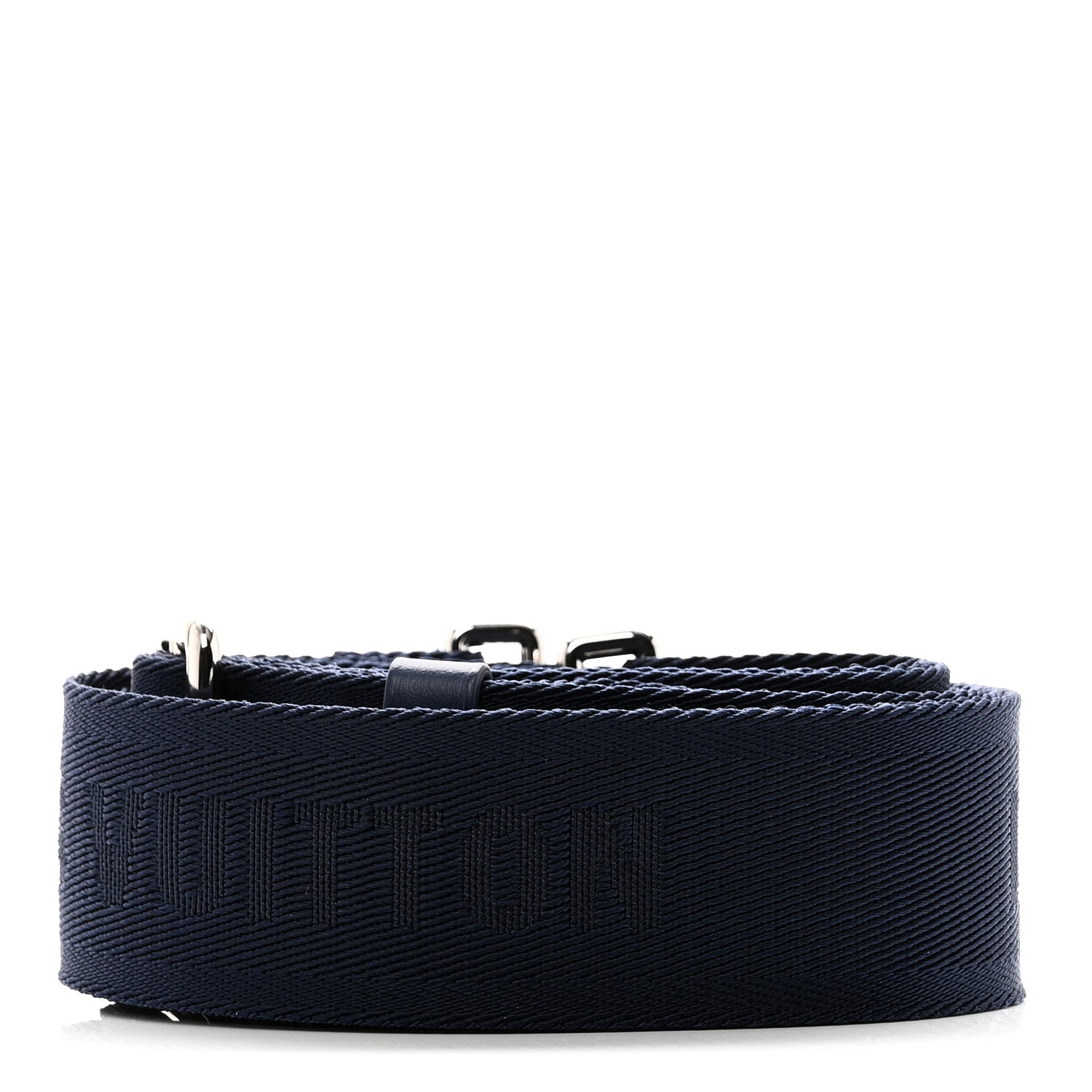 Louis Vuitton Nylon Adjustable Shoulder Strap Blue 2 of 3