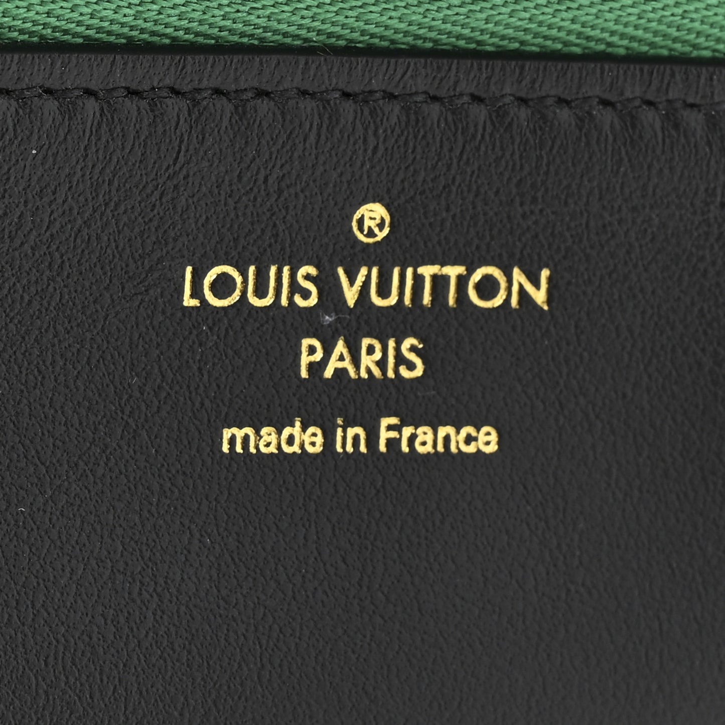 Jacquard Velvet Monogram LV Match Sunglasses Case GM Vert