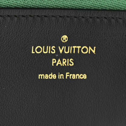 Louis Vuitton Jacquard Velvet Monogram LV Match Sunglasses Case GM Vert 6 of 6