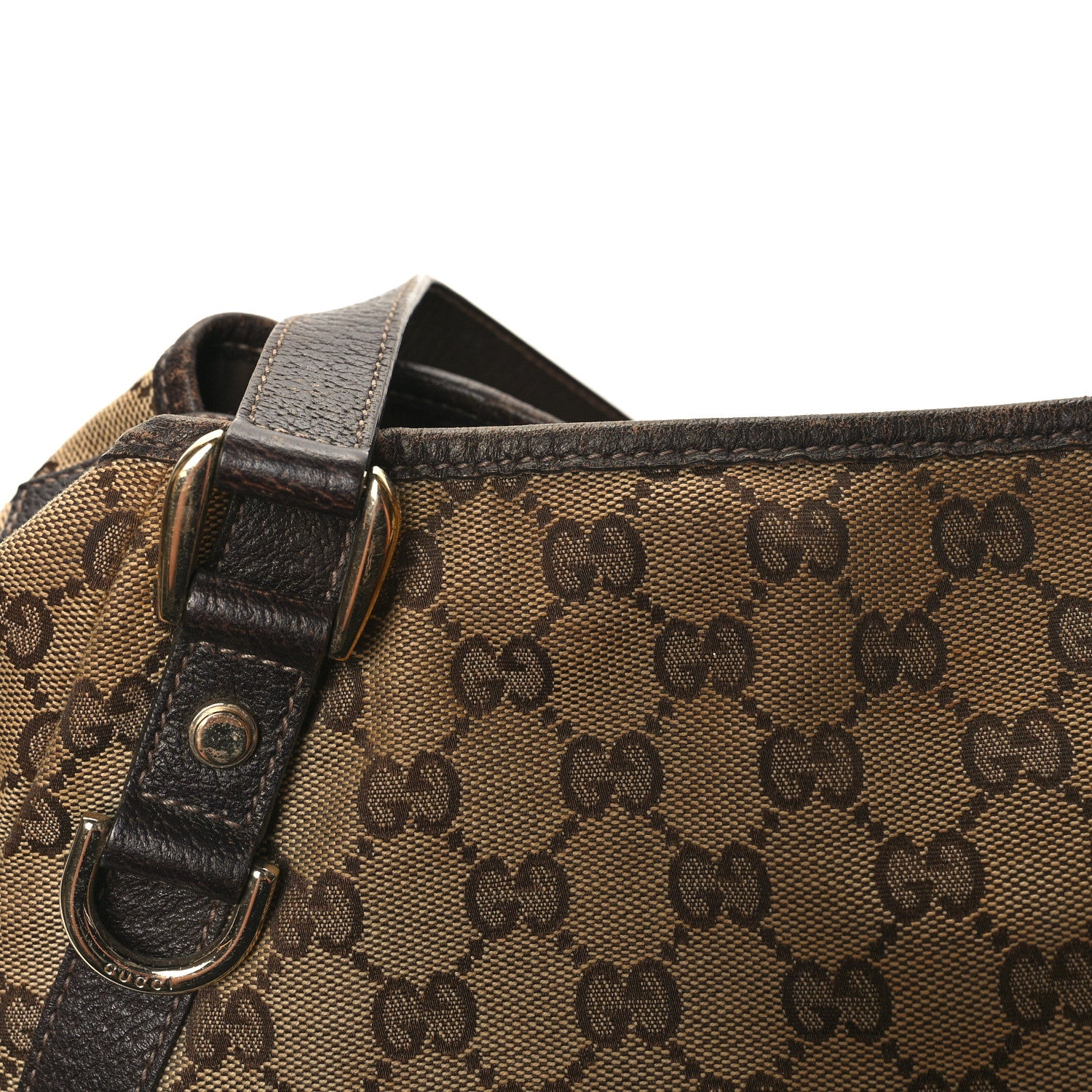 Gucci Monogram Medium Abbey Shoulder Bag Dark Brown 12 of 12