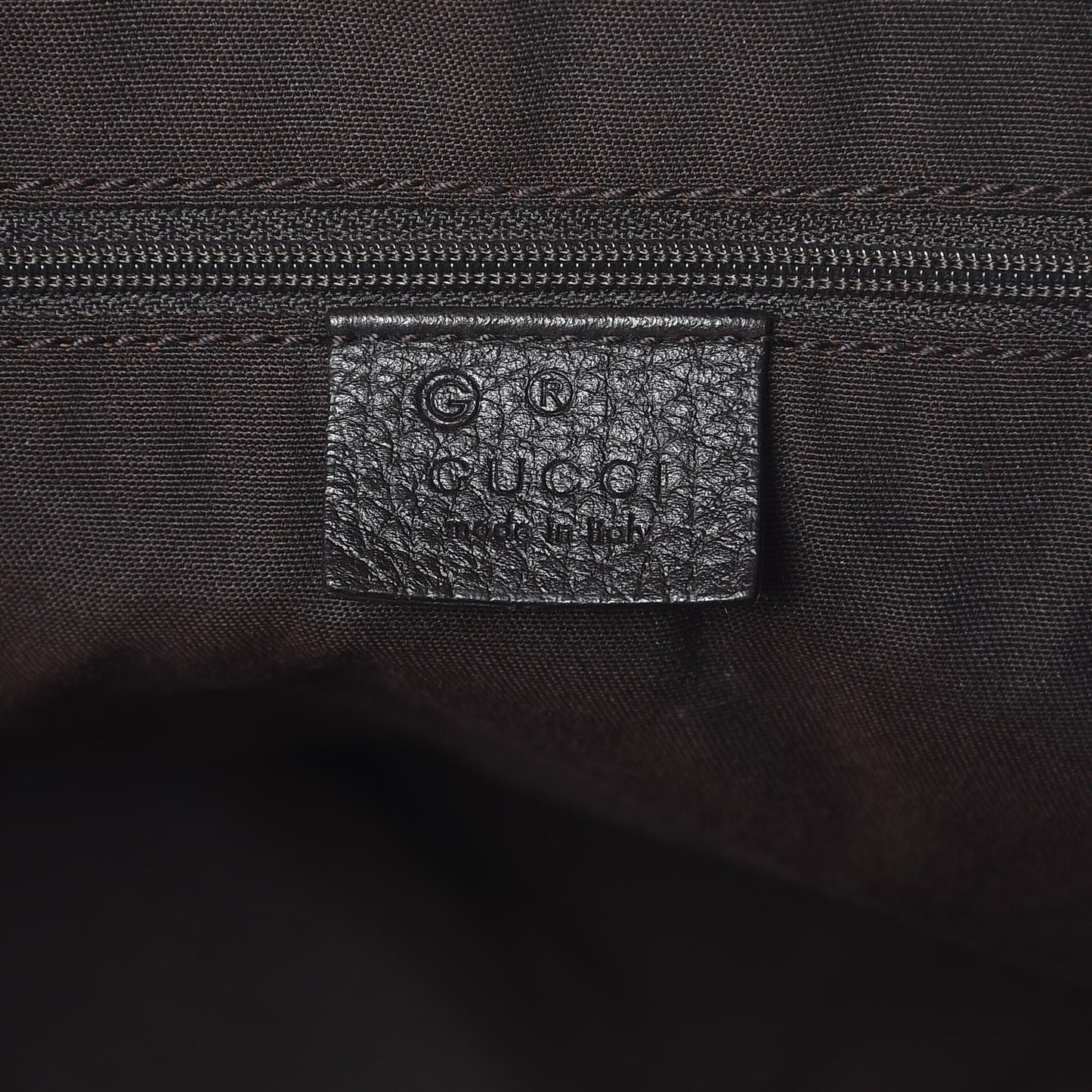 Crystal Monogram Travel Bag Dark Brown