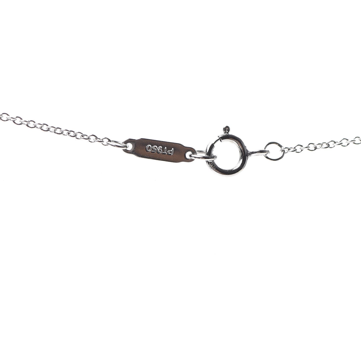 Platinum Diamond Heart Pendant Necklace
