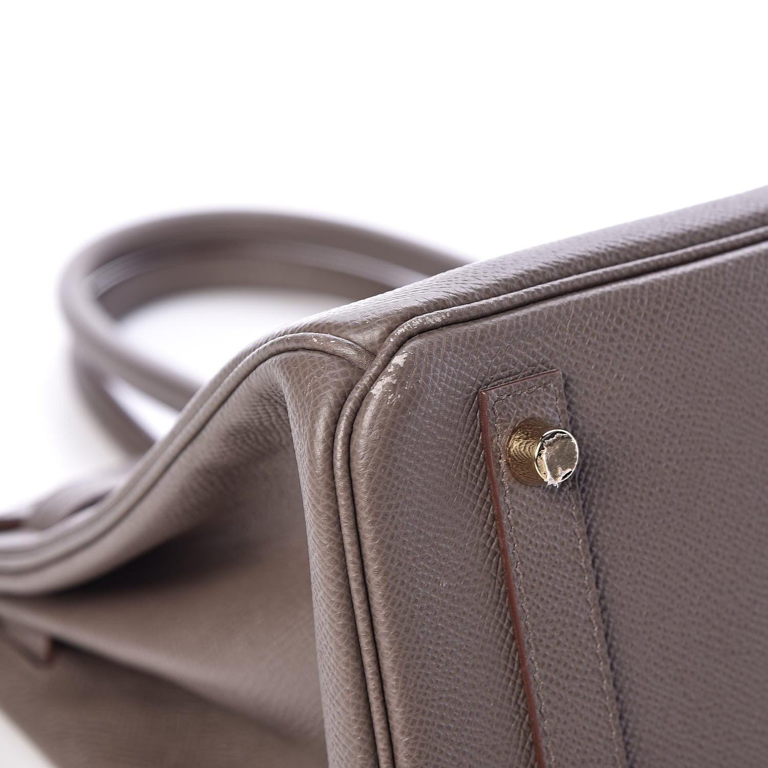 Hermes Epsom Birkin 30 Etain 7 of 30
