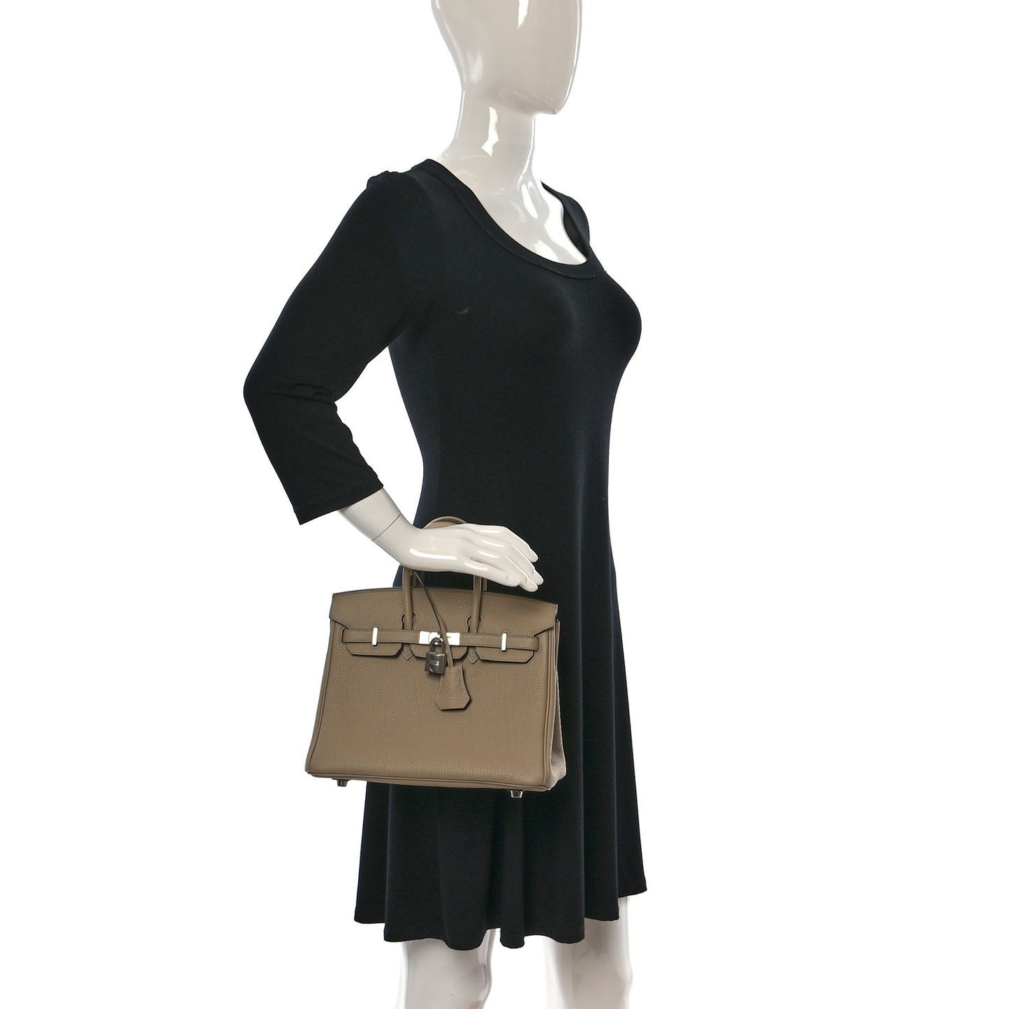 Togo Verso Birkin 25 Trench Bougainvillea