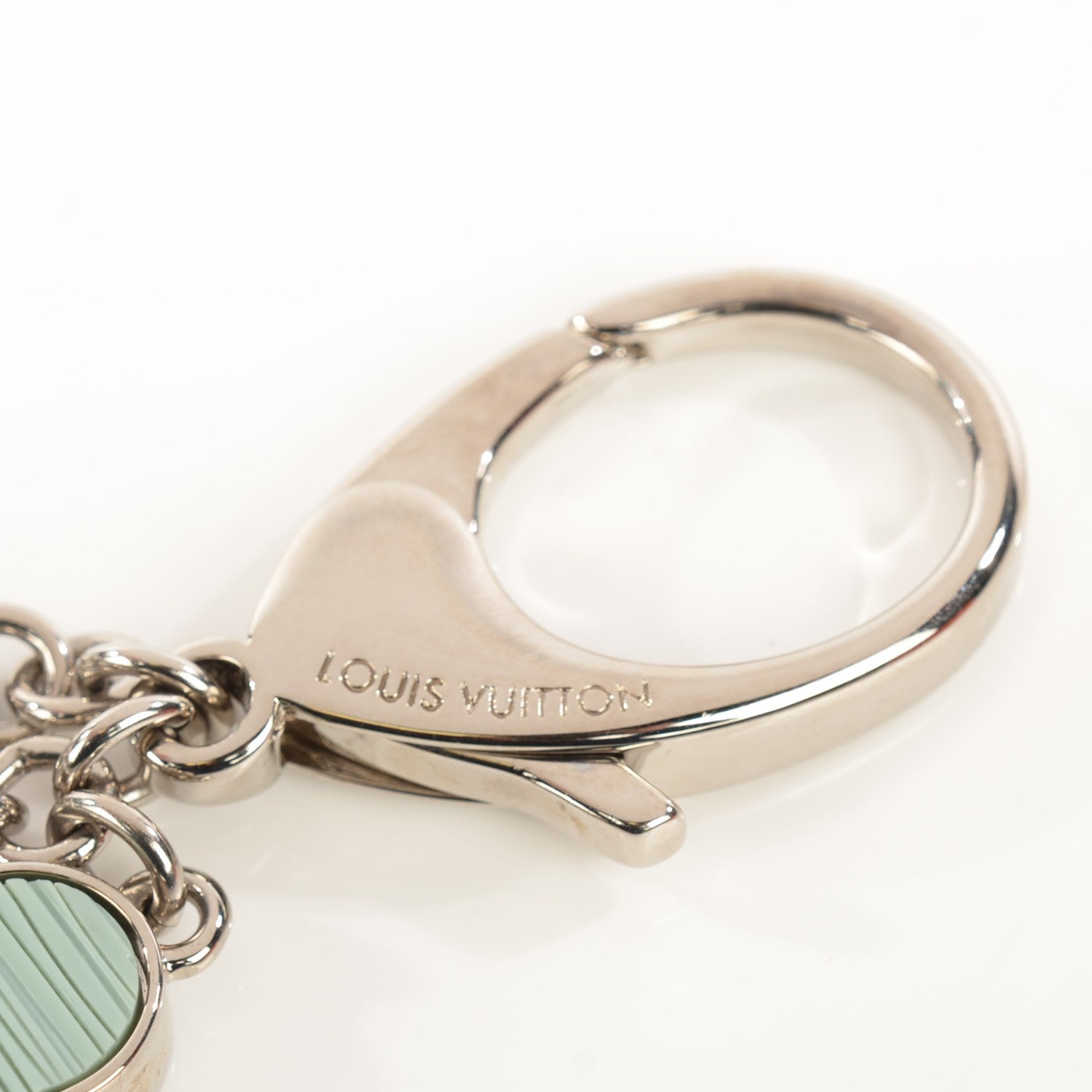 Louis Vuitton Fleur d Epi Bag Charm Amande 3 of 5