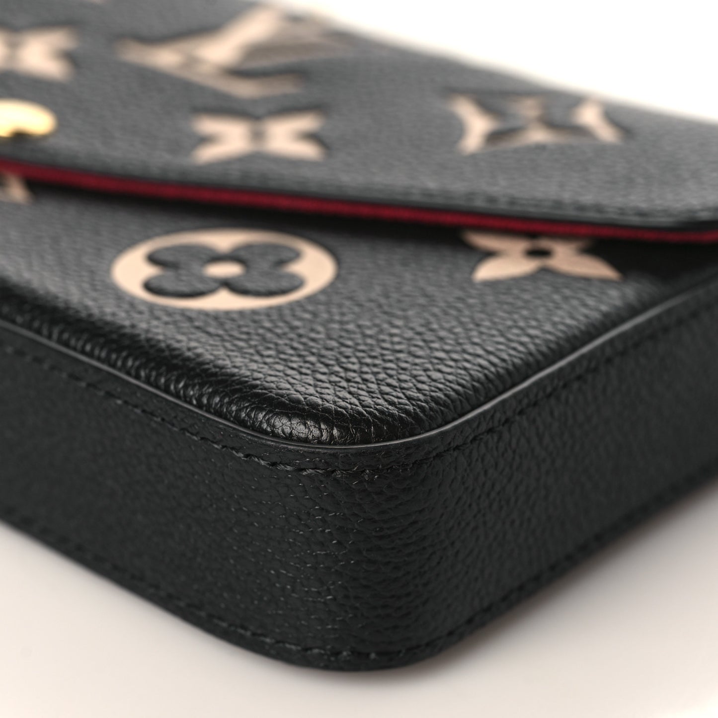 Empreinte Monogram Giant Felicie Pochette Black Beige