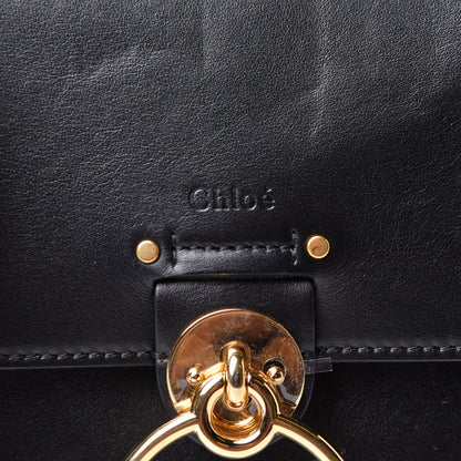 Chloe Calfskin Large Tess Bag Black 7 of 10