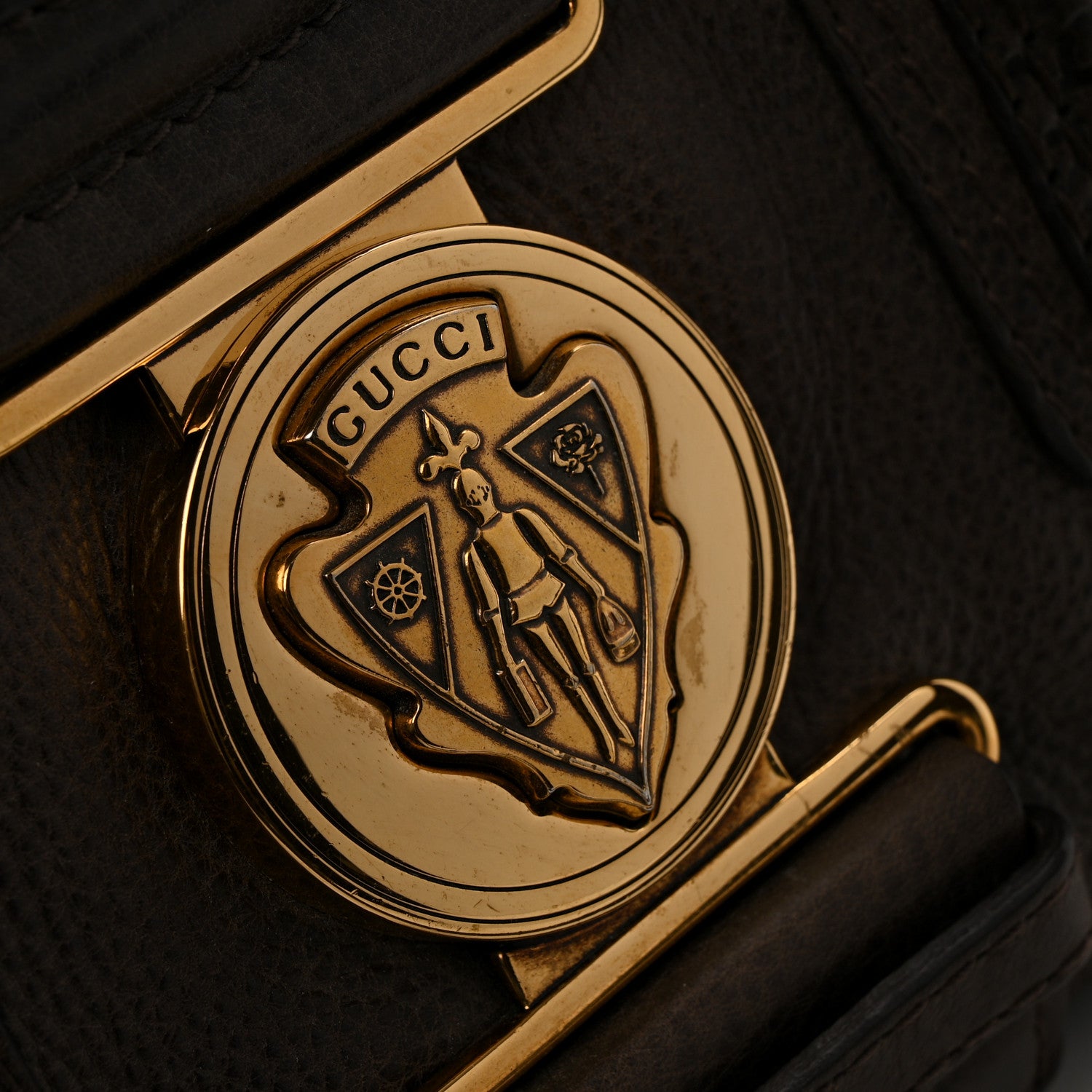 Gucci Guccissima Aviatrix Medium Boston Chocolate 15 of 16