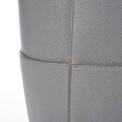 Celine Soft Grained Calfskin Sangle Bucket Bag Storm 17 of 23
