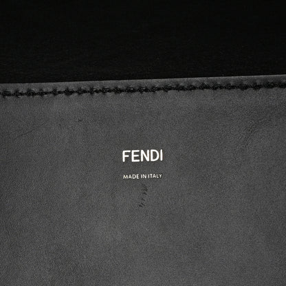 Fendi Vitello King Plexiglass Medium Fendi Sunshine Shopper Tote Black 6 of 10