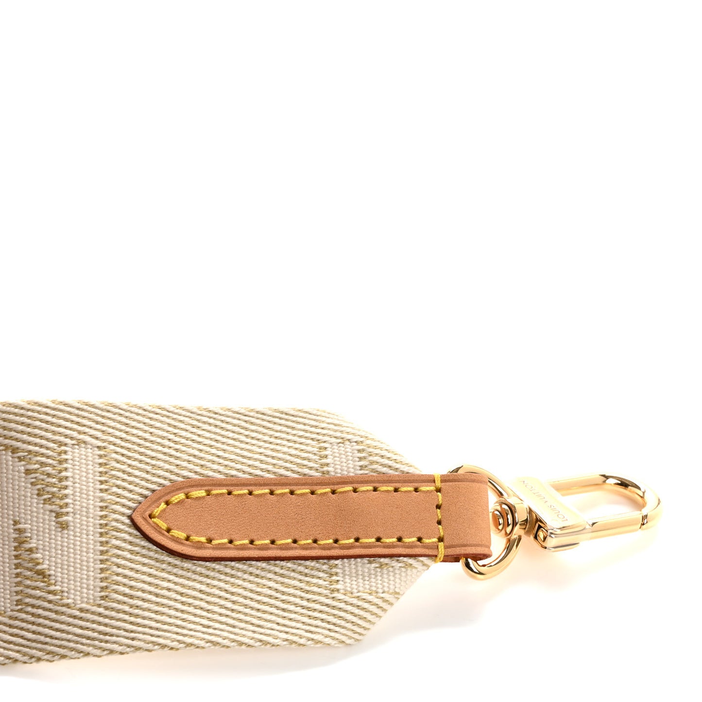 Nylon Coussin Shoulder Strap Beige