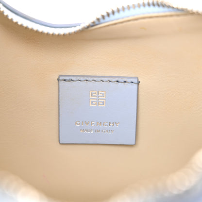 Givenchy Smooth Calfskin Small Moon Cut Out Shoulder Bag Baby Blue 5 of 11