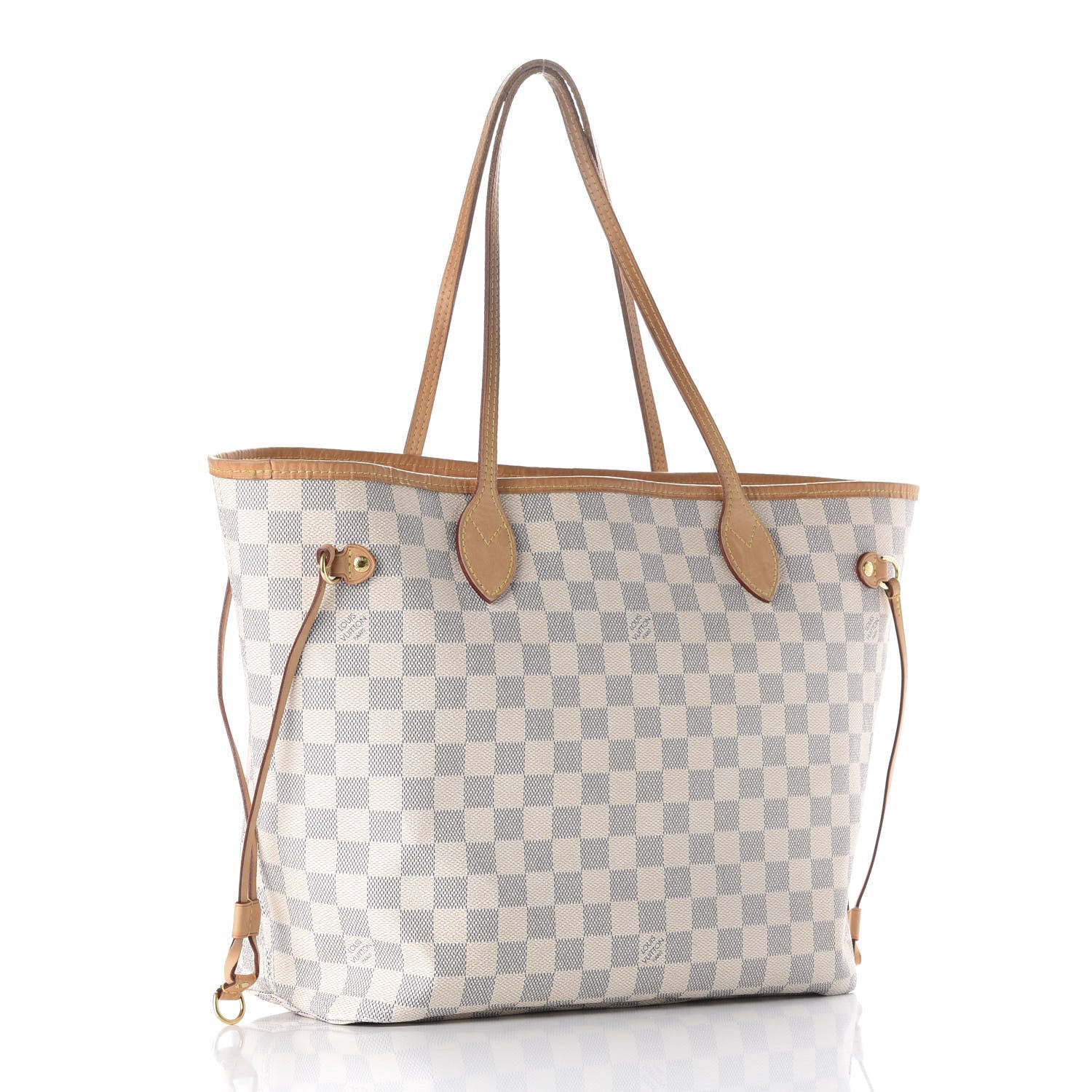 Louis Vuitton Damier Azur Neo Neverfull MM 2 of 9
