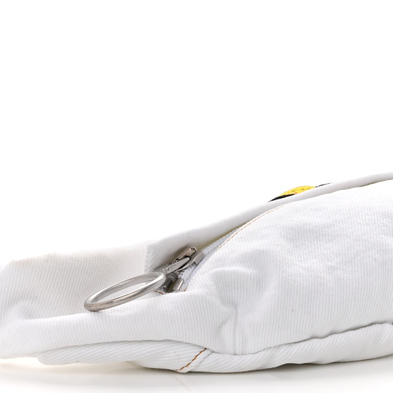 Off-White Denim Logo Print Belt Bag White 7 of 8
