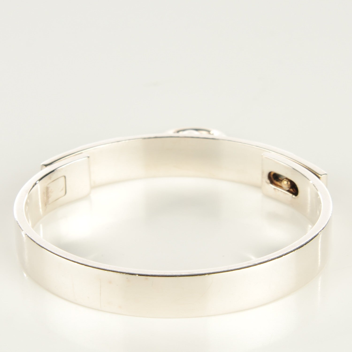 Hermes Sterling Silver PM Collier De Chien Bracelet ST 4 of 6