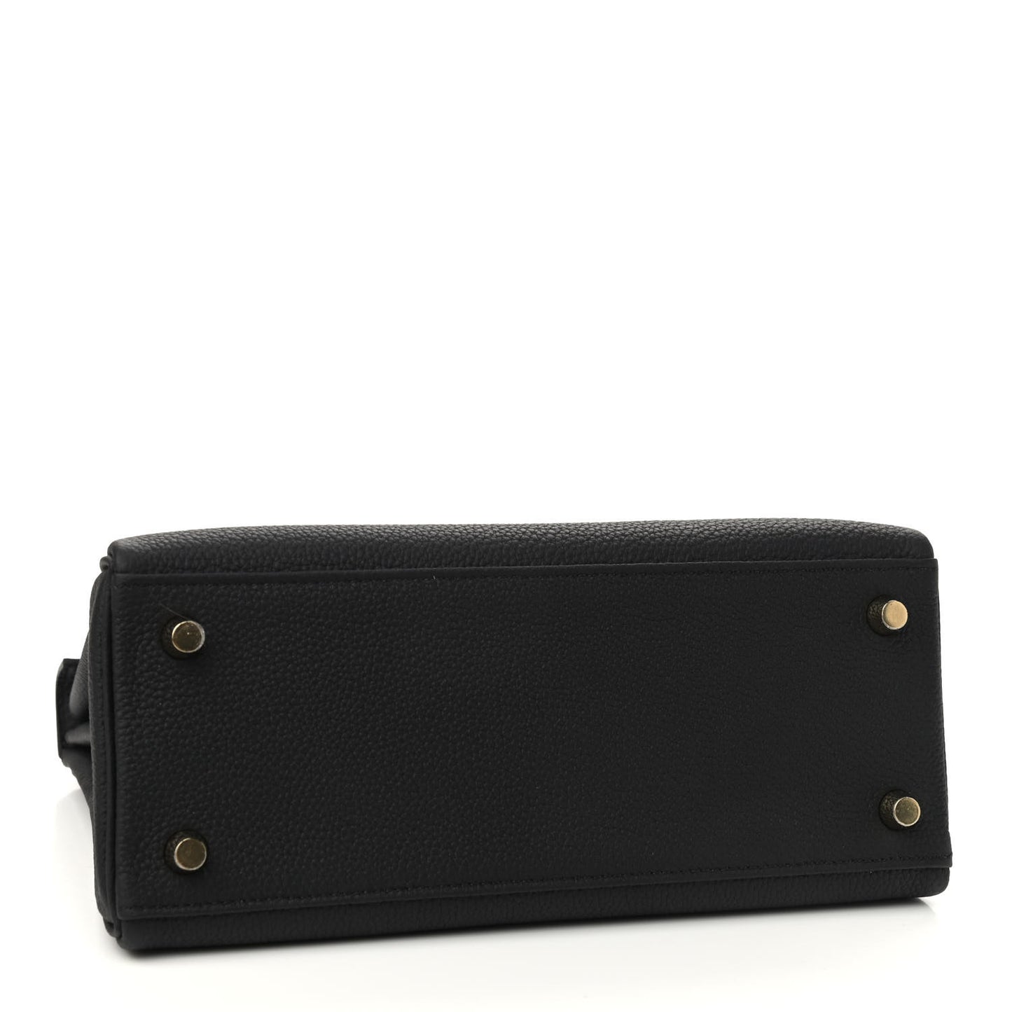 Togo Lizard Kelly Retourne Touch 25 Black