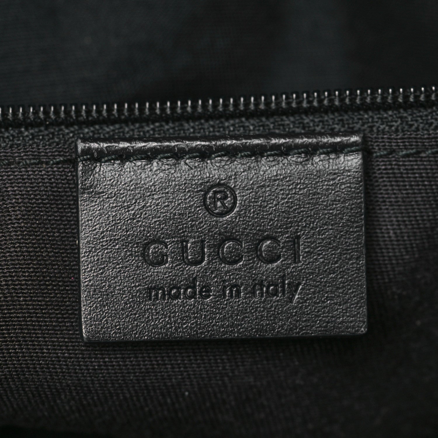 Gucci GG Supreme Monogram Web Flat Messenger Bag Navy 6 of 9