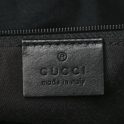 Gucci GG Supreme Monogram Web Flat Messenger Bag Navy 6 of 9
