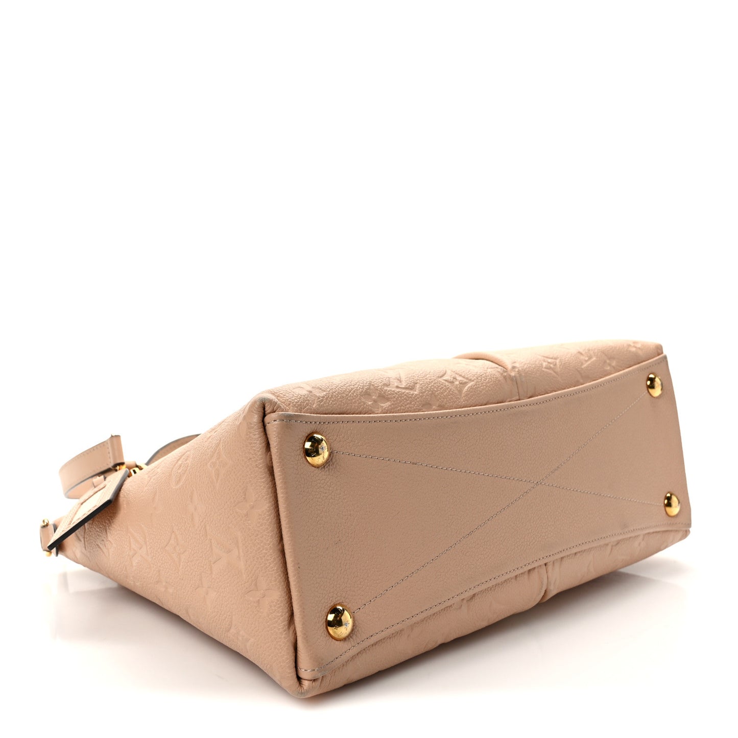 Empreinte V Tote MM Beige Rose Creme