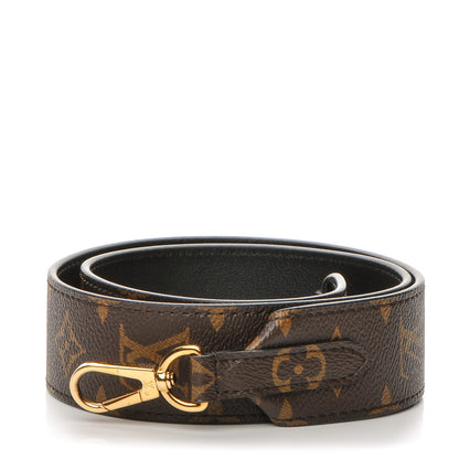 Louis Vuitton Monogram Bandouliere Shoulder Strap Black 1 of 5