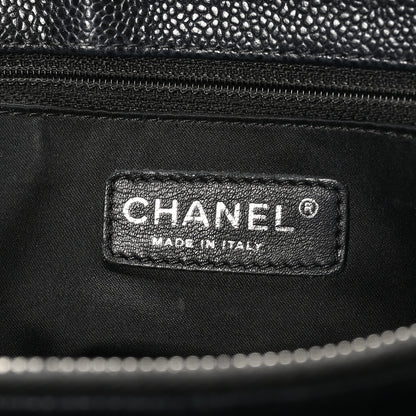 Chanel Caviar Quilted Grand Shopping Tote GST Black 6 of 10
