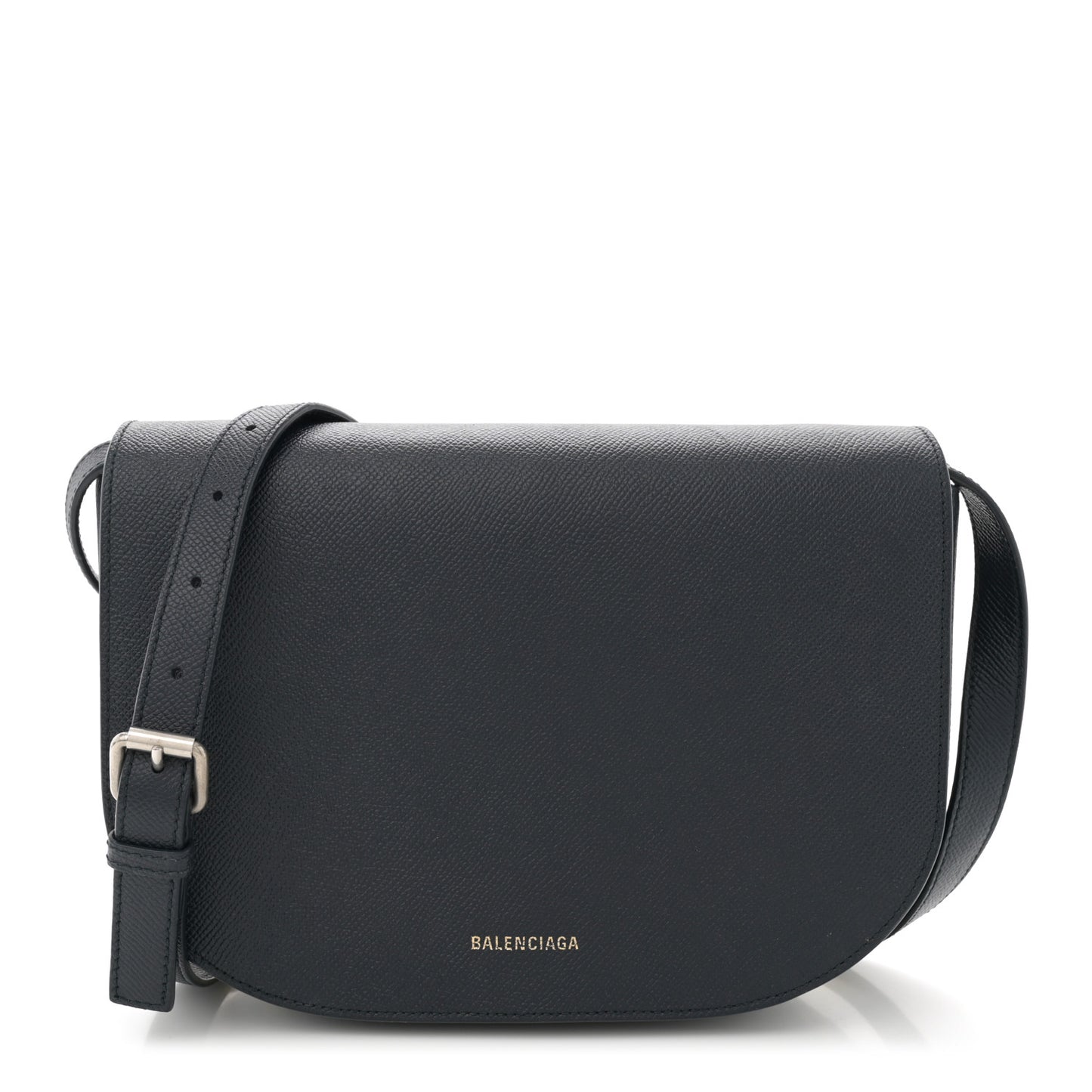 Signature Grained Calfskin Logo S Ville Day Bag Bleu Tempete Jaune