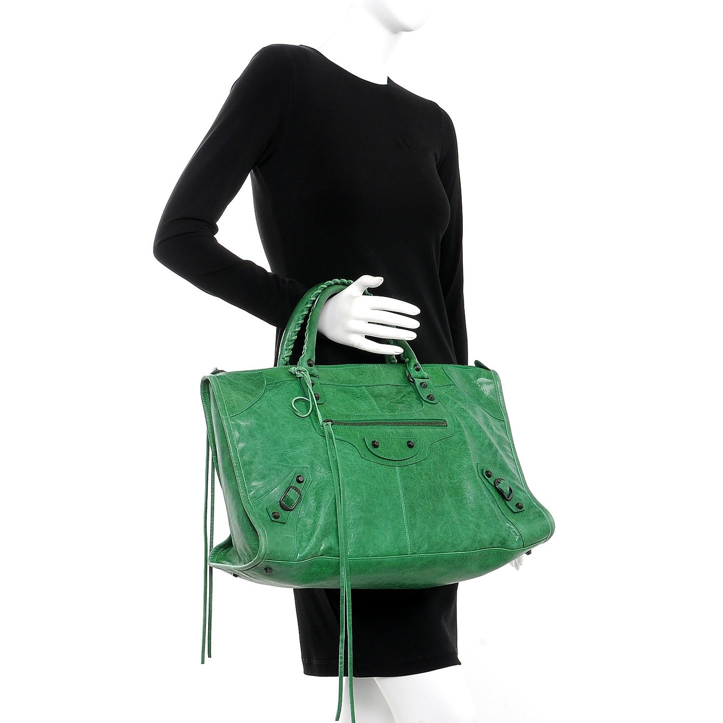 Agneau Classic Hardware Work Vert Trefle