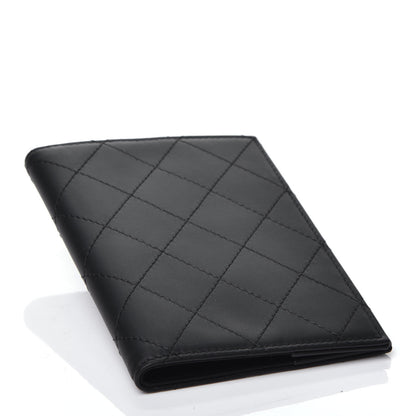 Chanel Quilted Passport Holder Black 4 of 6