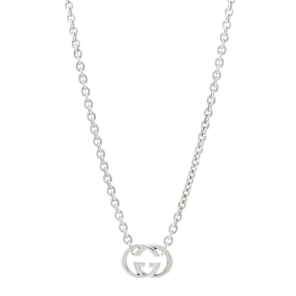 Gucci Sterling Silver Britt Necklace 1 of 4