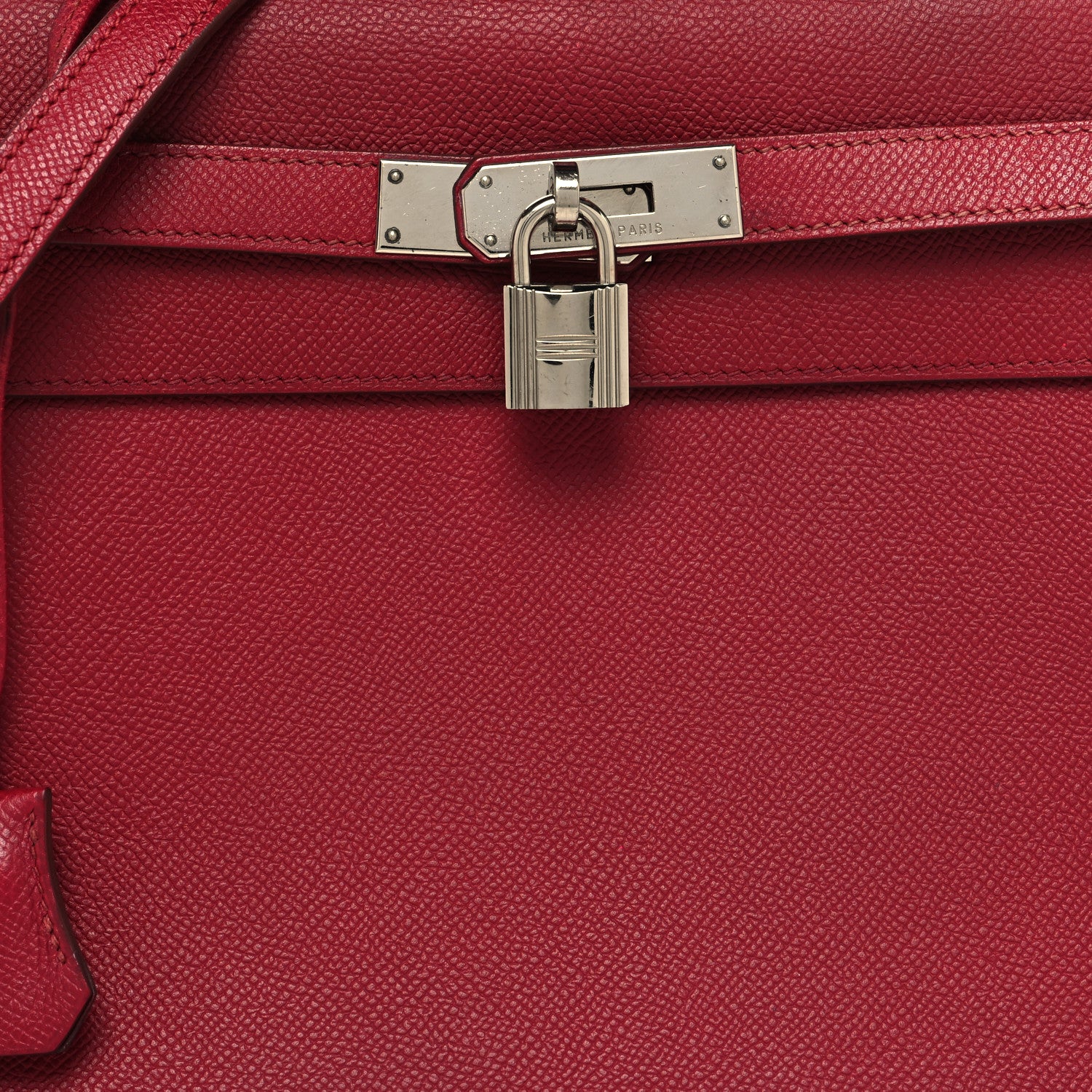 Hermes Epsom Kelly Sellier 35 Rubis 8 of 13