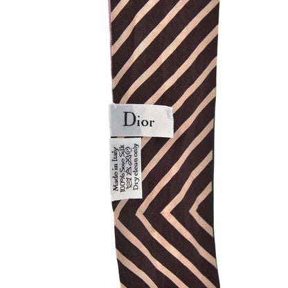 Christian Dior Silk Floral Mitzah Scarf Multicolor 2 of 4