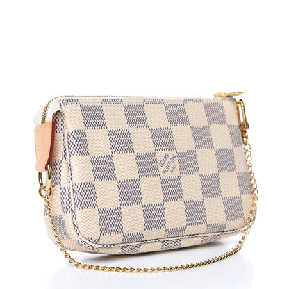 Louis Vuitton Damier Azur Mini Pochette Accessories 3 of 7