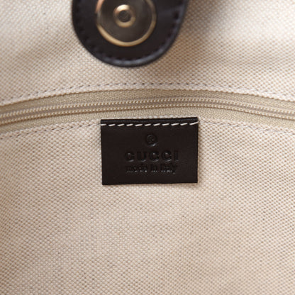 Gucci Monogram Medium Sukey Tote Dark Brown 8 of 12
