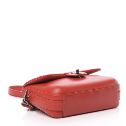 Chanel Calfskin Quilted Medium Rock My Shoulder Flap Red 3 of 10