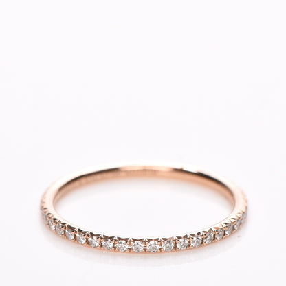 Tiffany 18K Yellow Gold Diamond Metro Ring 6.5 3 of 6