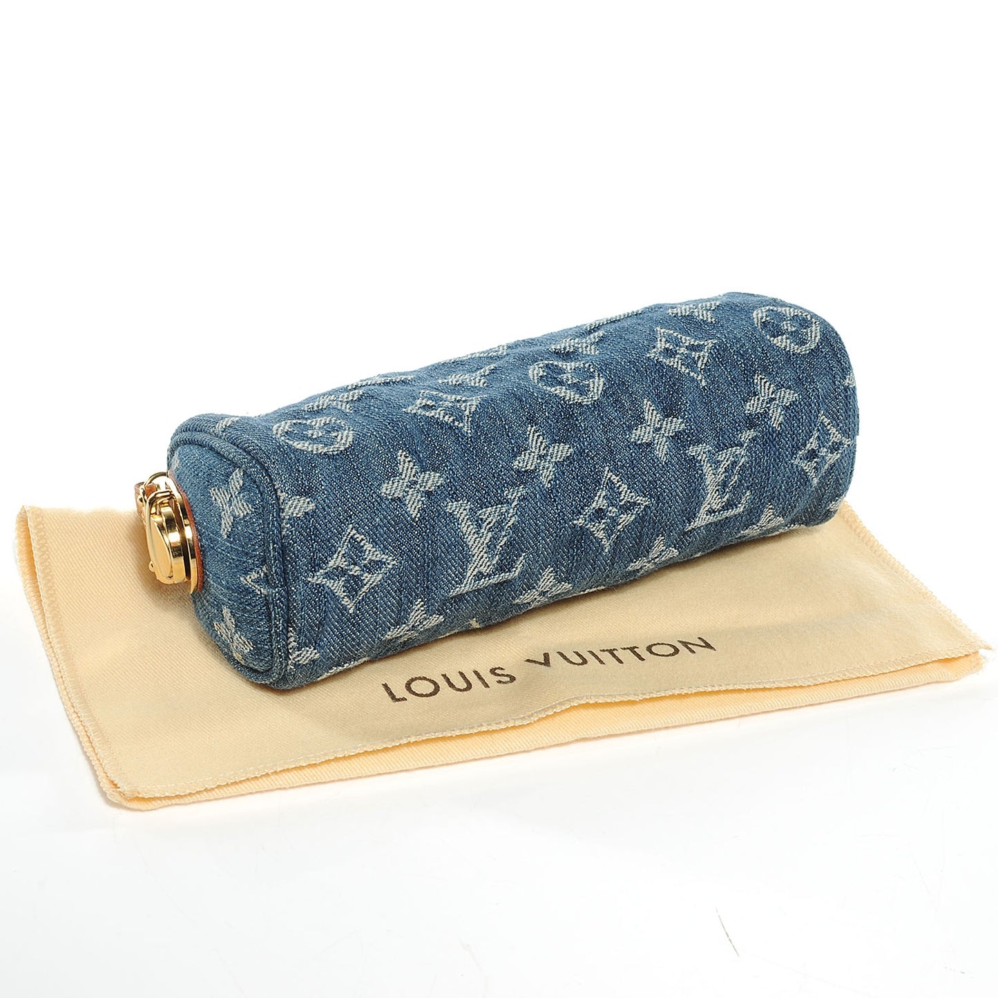 Denim Speedy GM Pochette Case