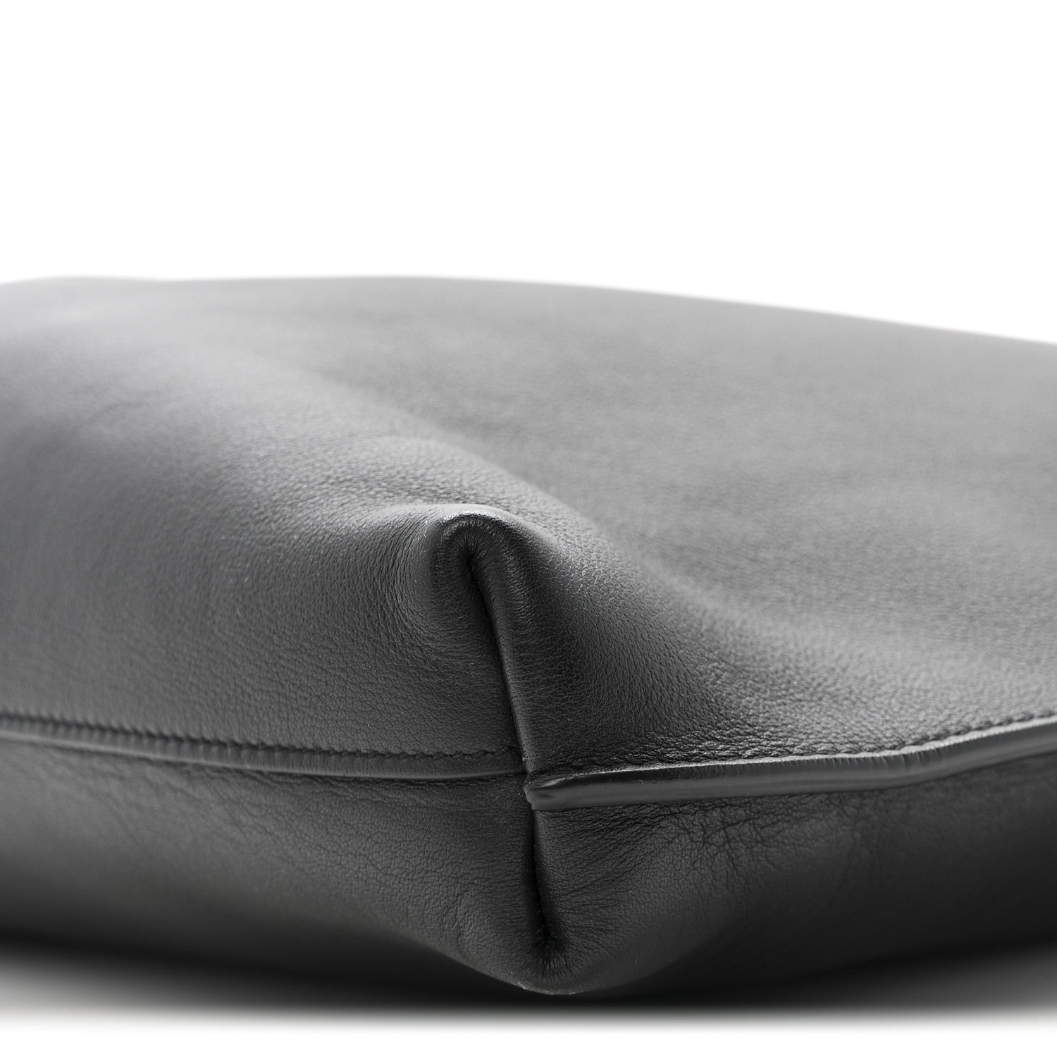 Saint Laurent Calfskin Medium Suzanne Hobo Black 11 of 12