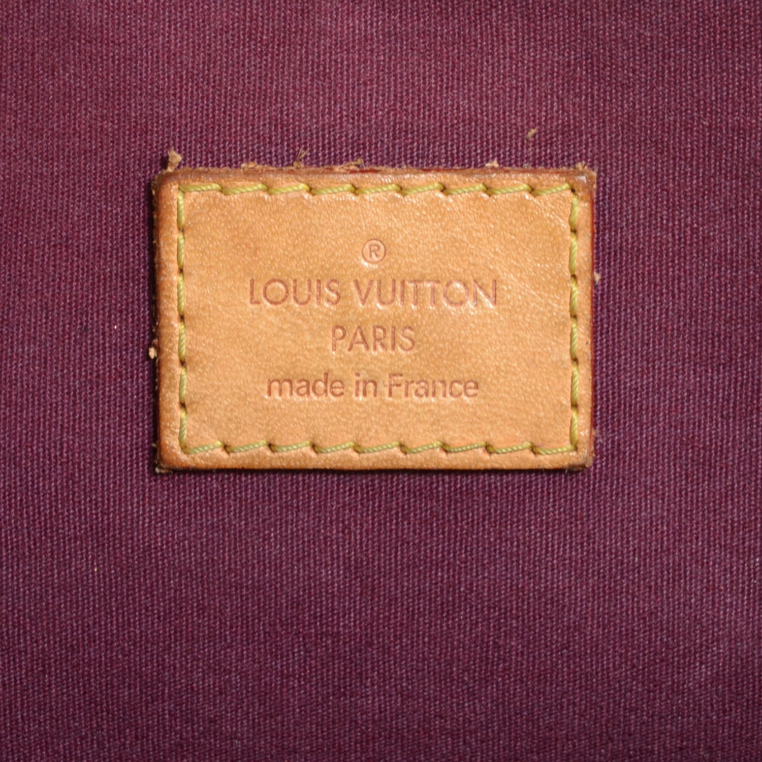 Louis Vuitton Vernis Alma GM Violet 6 of 7