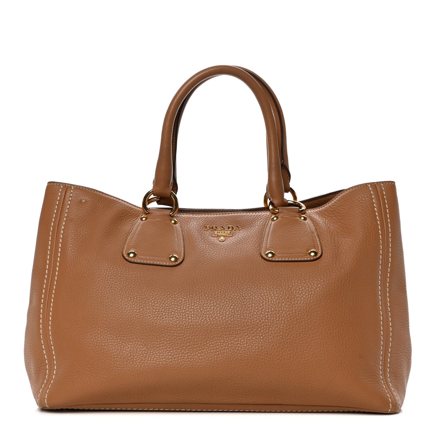 Vitello Daino Tote Cannella