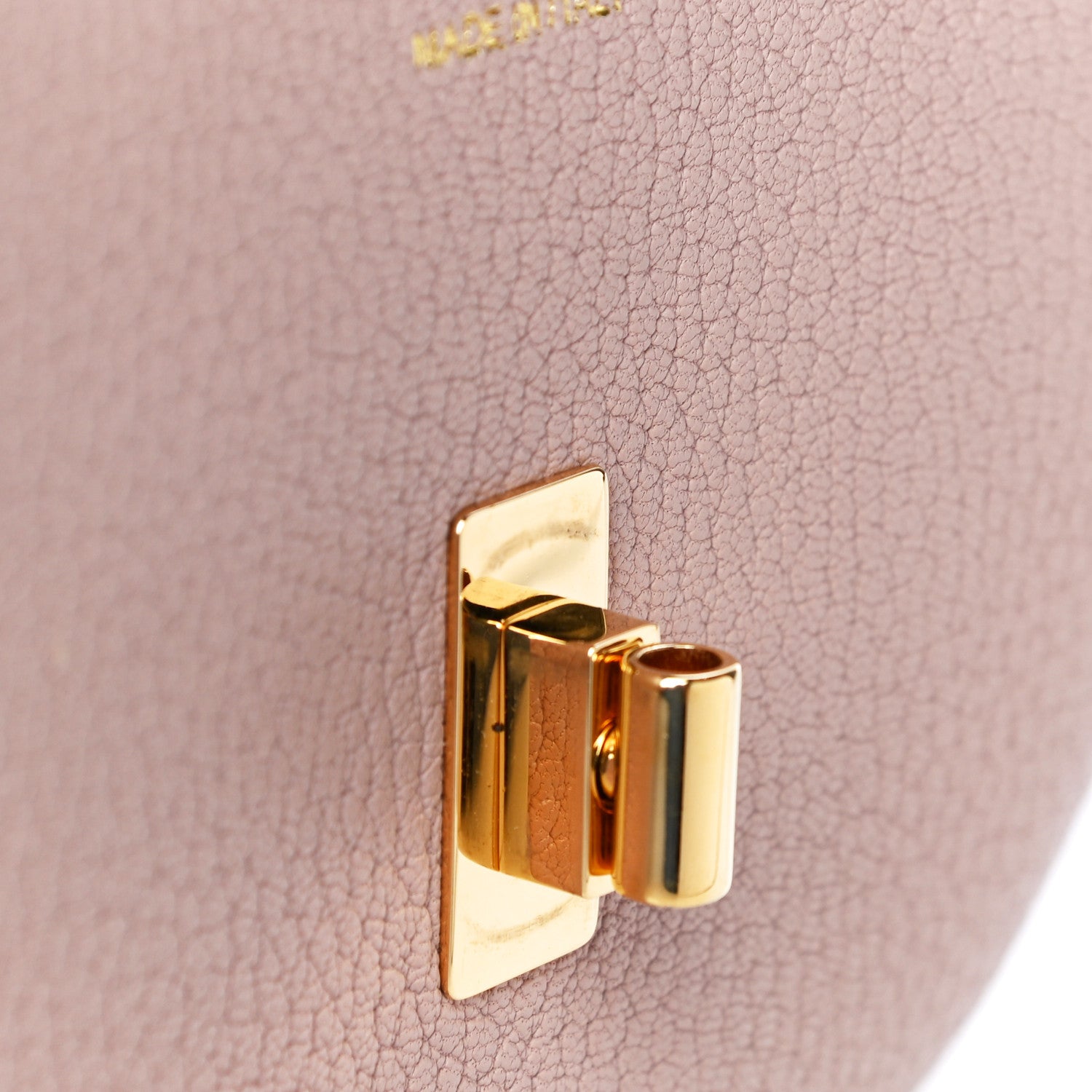 Chloe Grained Lambskin Mini Drew Shoulder Bag Cement Pink 12 of 14