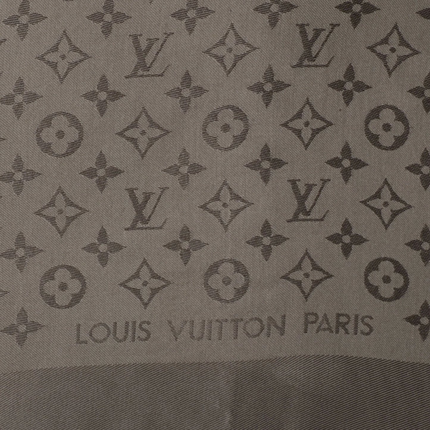 Silk Wool Monogram Shawl Verone