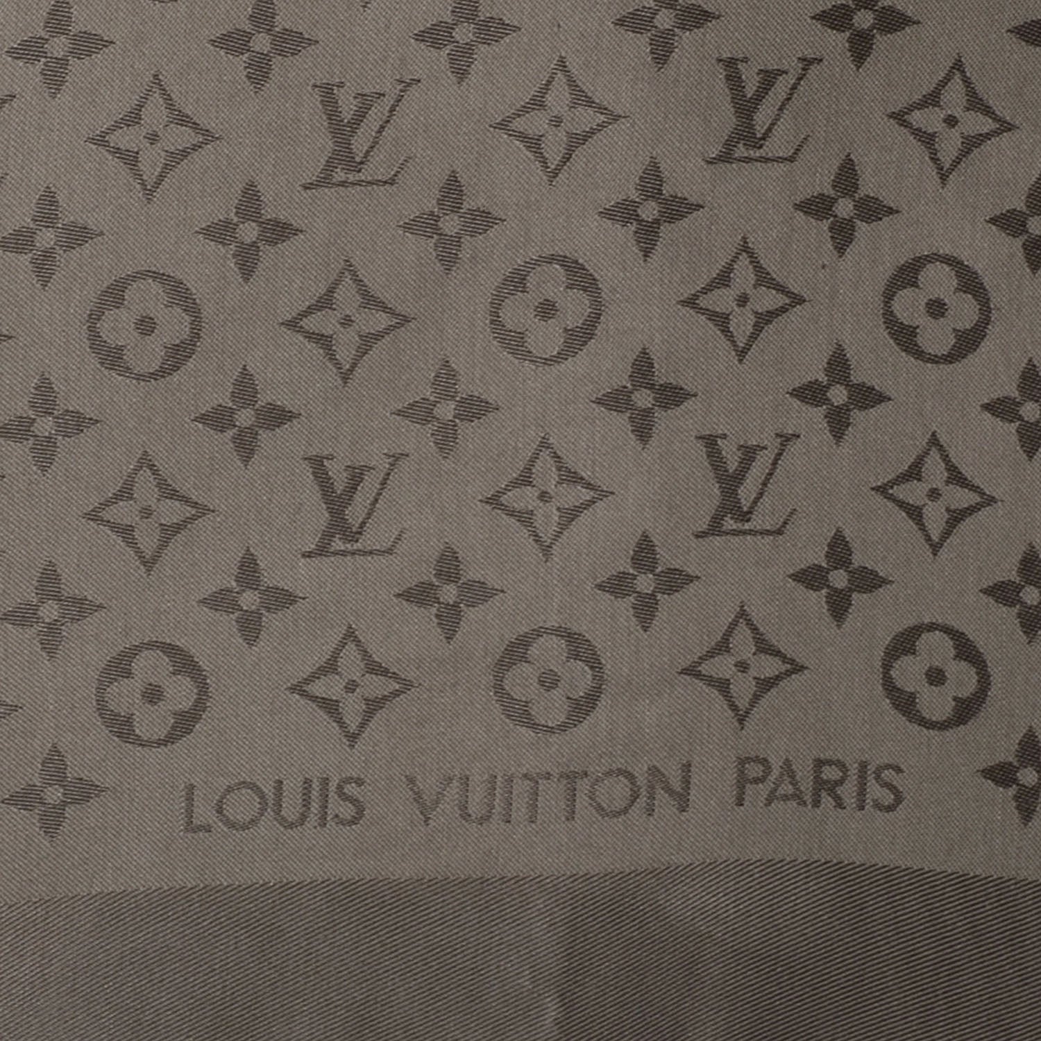 Louis Vuitton Silk Wool Monogram Shawl Verone 4 of 5