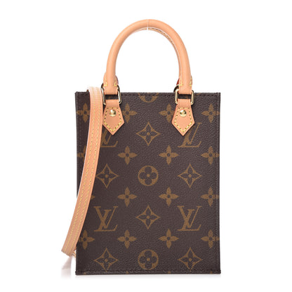 Louis Vuitton Monogram Petit Sac Plat 1 of 10
