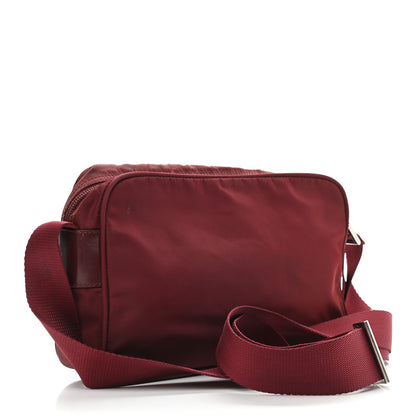 Prada Tessuto Nylon Crossbody Bag Granato 3 of 11