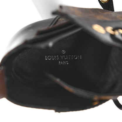 Louis Vuitton Patent Calfskin Monogram Star Trail Ankle Boots 37 Black 7 of 8